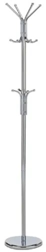 Vešiak Autronic 29 cm strieborný kov 80001-06B CR