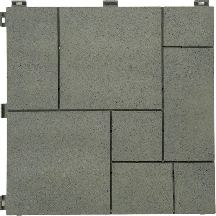 Multy Home Gumová dlaždica STONE MOSAIC 30 x 30 cm, zelená