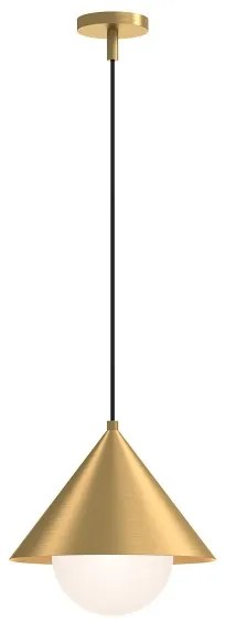 Alora Mood ALM-REMYCK-P-GD - Závesné svietidlo REMYCK na lanku 1xE27/60W/230V pr.34,3cm zlaté