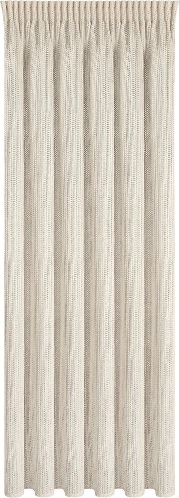 ZÁCLONA NA PÁSKE PATRICIA 140X270 CM PRÍRODNÁ