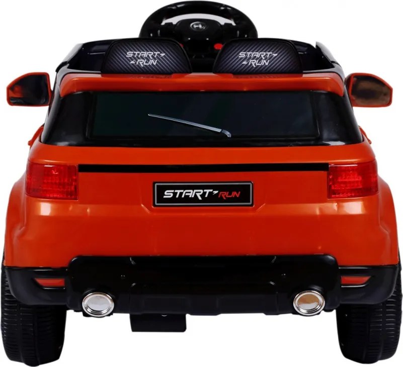 Ramiz Štartovanie auta na batérie, oranžové SUV + diaľkové ovládanie