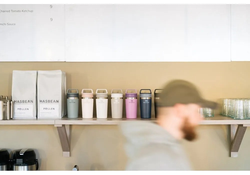 Svetloružový termo hrnček z nehrdzavejúcej ocele 350 ml Café-To-Go Rose Quartz – Stanley