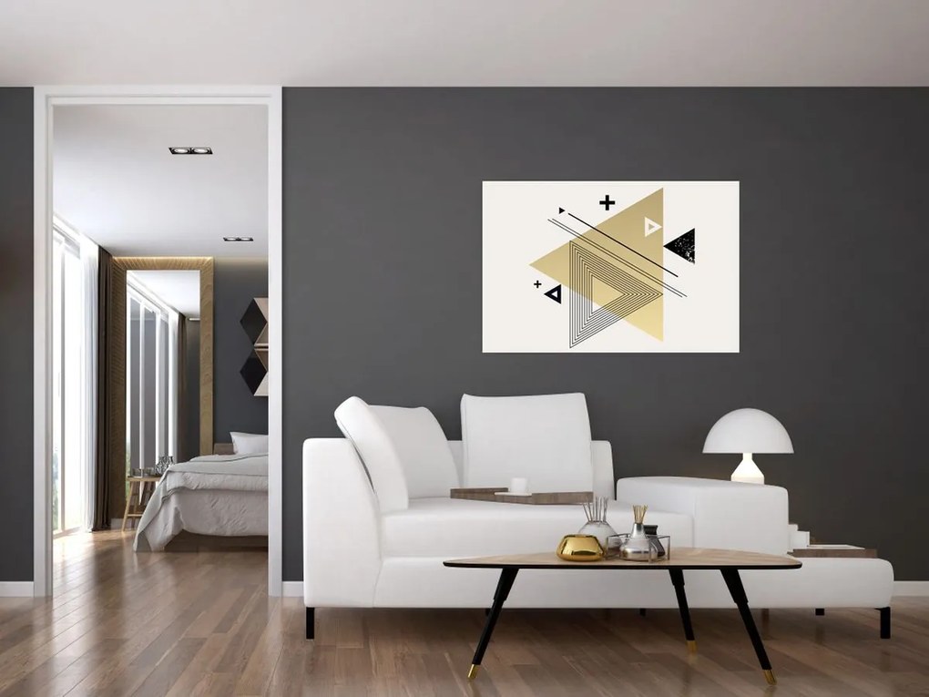 Obraz - Geometrické tvary N⁰4 (90x60 cm)