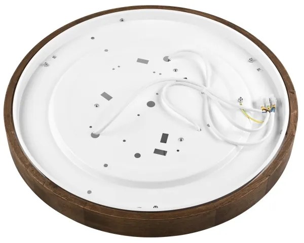 BRILAGI - LED stropné svietidlo CARVALHO SLIM 3xE27/15W/230V dub/orech priem. 47 cm