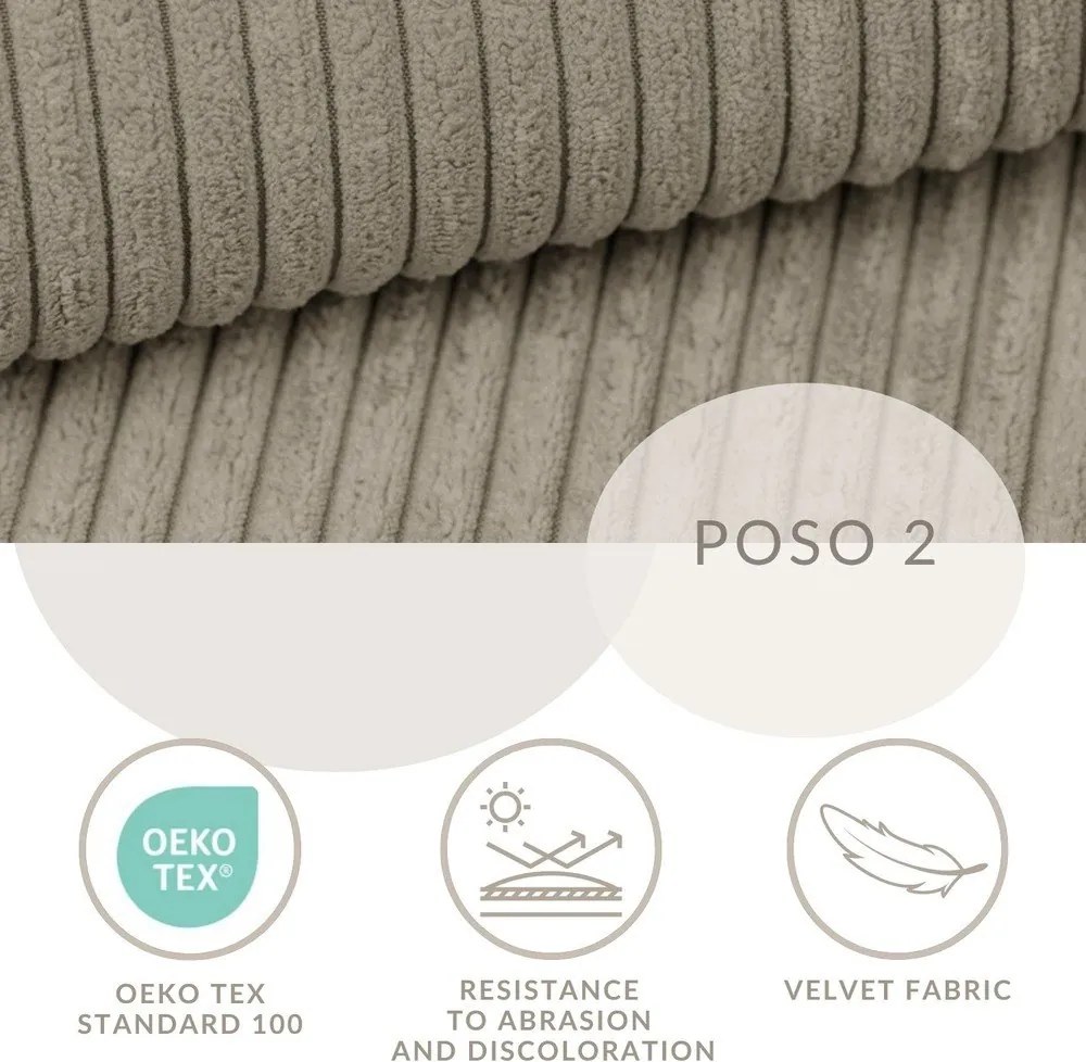 Béžová boxspring posteľ s úložným priestorom 200x200 cm Tasca – Maison de Rêve