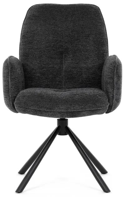 Autronic BONTEC Jedálenská stolička, čierna, látka, DCH-D1330 BK2 Farba: Čierna