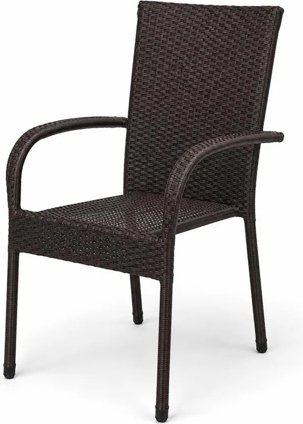 Záhradný jedálenský set AVENBERG TAVOLO, hnedá