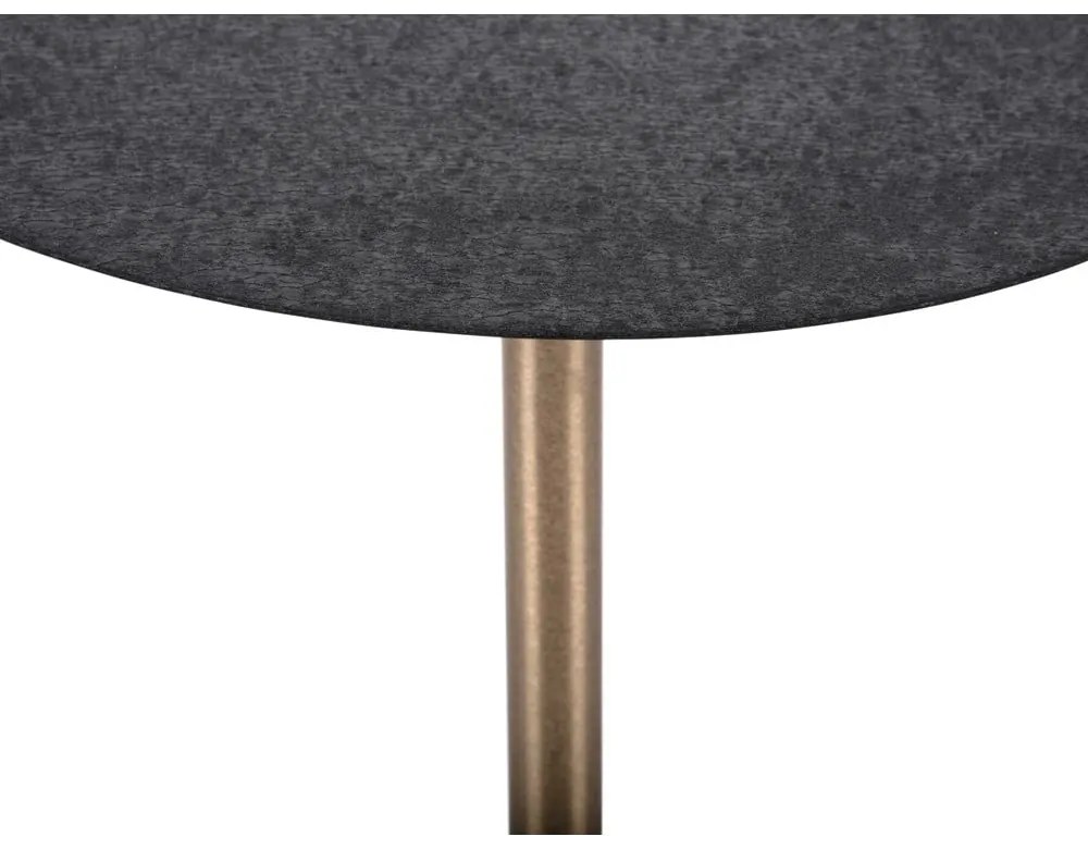 Kovový okrúhly odkladací stolík ø 40 cm Dex – Leitmotiv