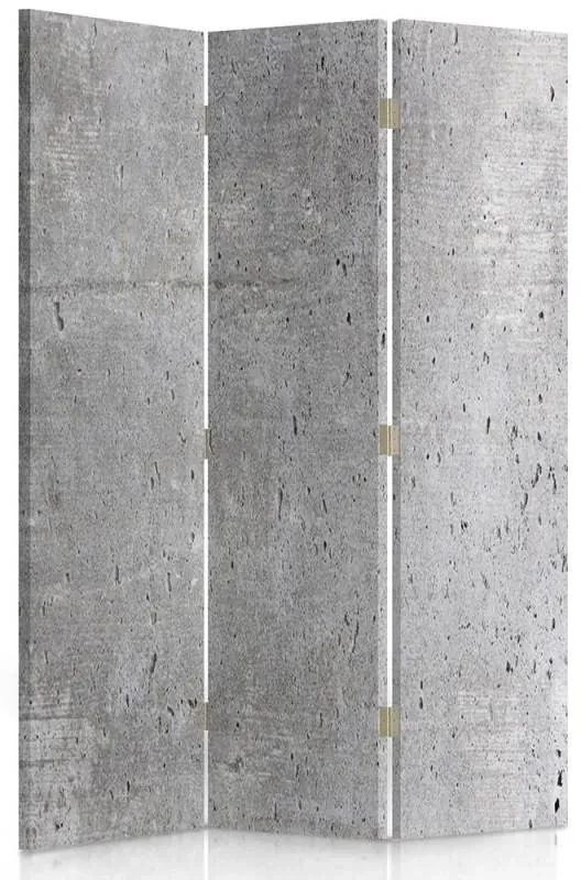 Gario Paraván Textúra betónu Rozmery: 180 x 170 cm, Prevedenie: Otočný paraván 360°