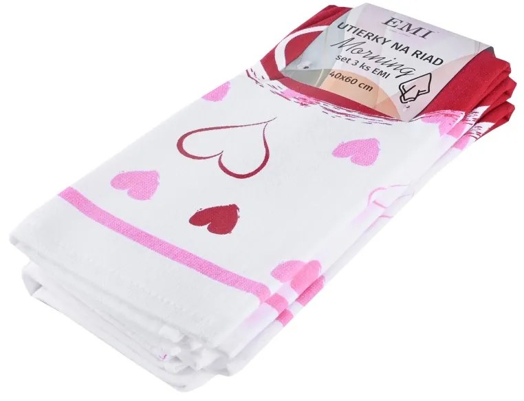 Utierky na riad Cathe set 3 ks EMI