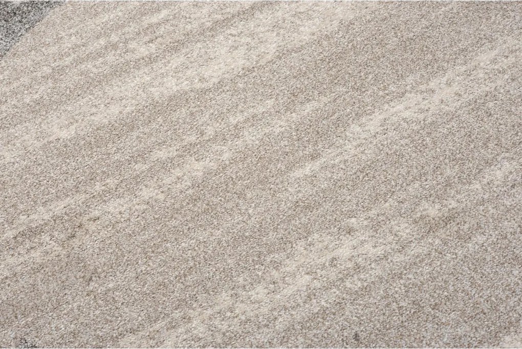 TA Koberec 3443A BÉŽOVÉ SÁRÍ KOLESO B1X Rozmer: 150x150 cm