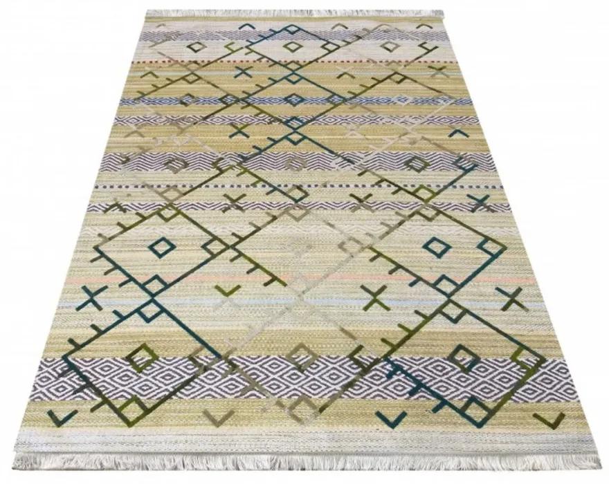 Kusový koberec Herald béžovo zelený, Velikosti 120x180cm