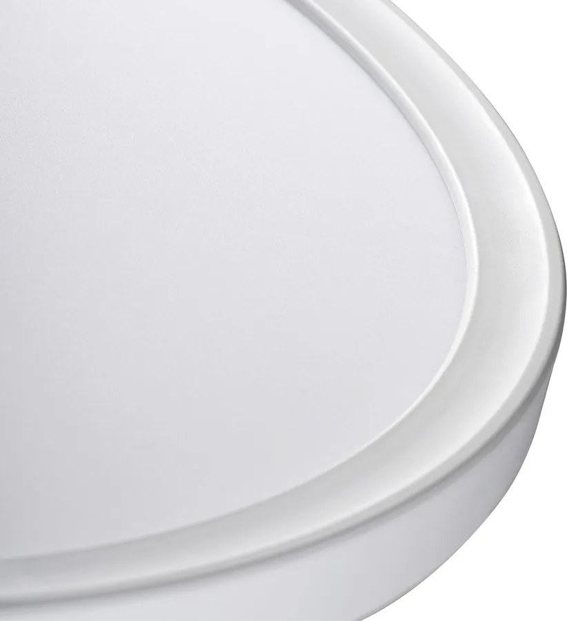 KANLUX KANLUX, AZPO stropné LED svietidlo, priemer 290mm, 18,5W, 3000/4000/6000K, IP54, biela, 31514