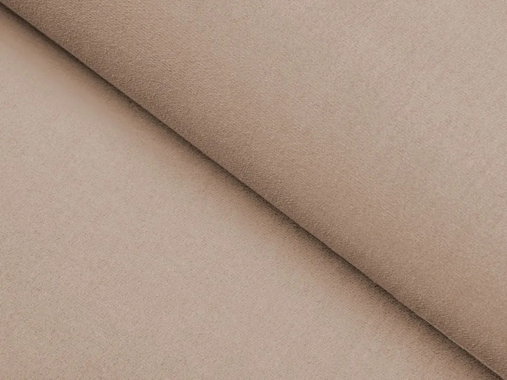 Biante Oválny obrus/imitácia brúsenej kože Alcantara ALC-006 Béžový 140x200 cm
