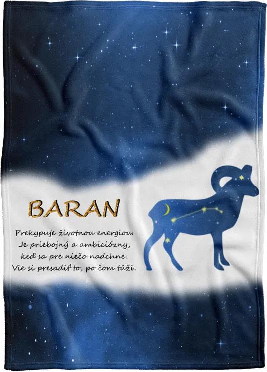 Deka Znamenie Baran (21.3. - 20.4.) - modrá
