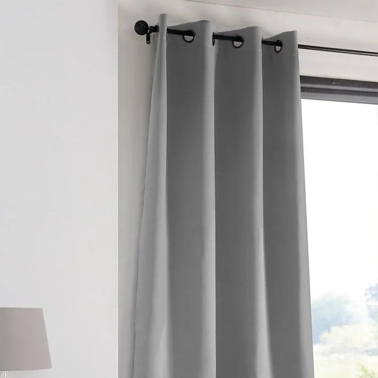 Zatemňovací záves blackout NOTTE šedý 135 x 250 cm 1 ks