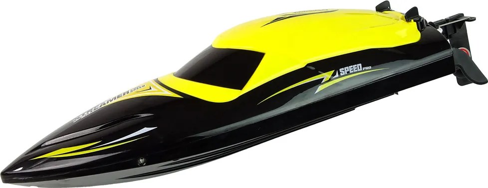 LEAN Toys Motorový čln R/C 2.4G Yellow 35 KM/H