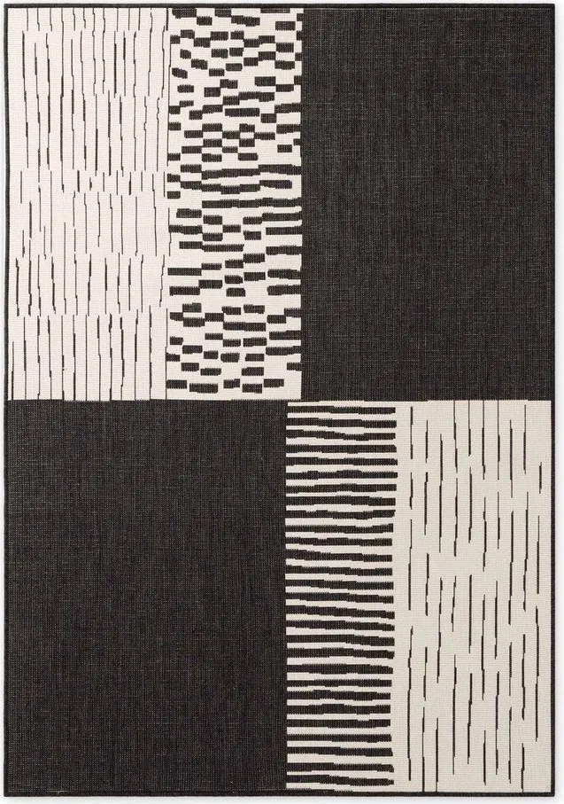 Čierny/krémový vnútorný a vonkajší koberec 120x170 cm Haringey Acacia – Ted Baker