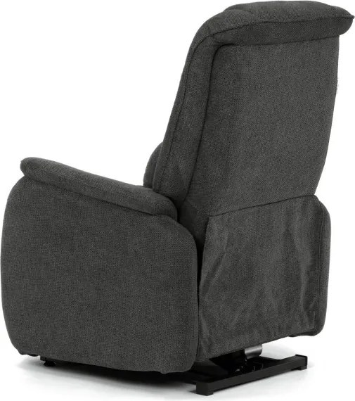 Polohovacie kreslo sivé, elektrické TV-L8963 GREY2