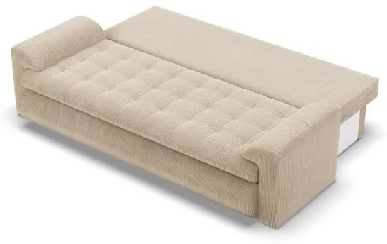 Trojmiestna rozkladacia sedačka FORESTA béžová