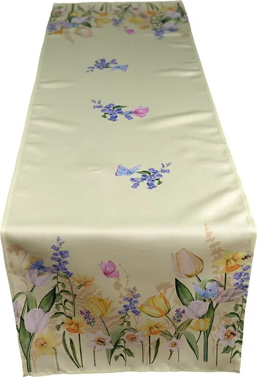 Obrus Kvitnúca veselá lúka 40 × 140 cm