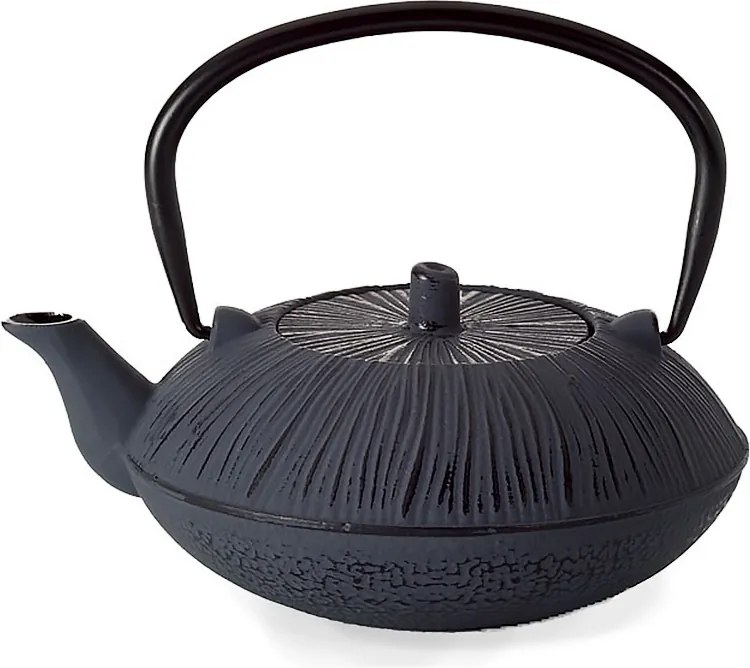 Sumatra liatinová kanvica na čaj čierna