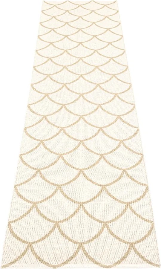 Béžový vnútorný a vonkajší behúň 70x300 cm Kotte Sand – Pappelina