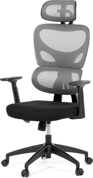 Kancelárska stolička sivá KA-K2080 GREY