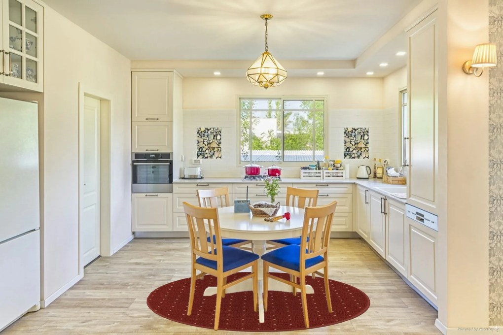 Condor Carpets, AKCIA: 300x300 (průměr) kruh cm Kusový koberec Udinese terra kruh, oranžová, chodba / predsieň