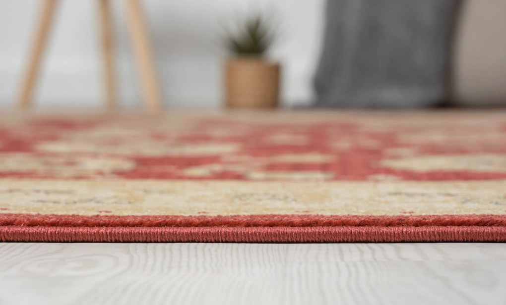 My Flair, Kusový koberec Maryam 3 weinrot, 160x230, červená, chodba / predsieň