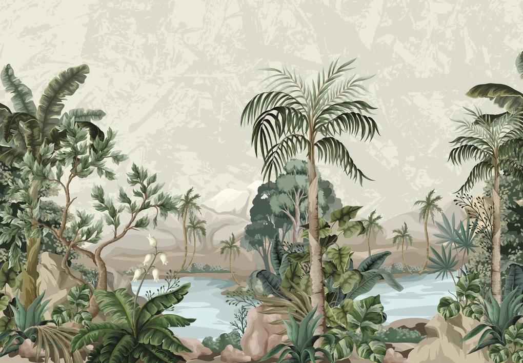 Fototapeta - Krajina džungle (147x102 cm)