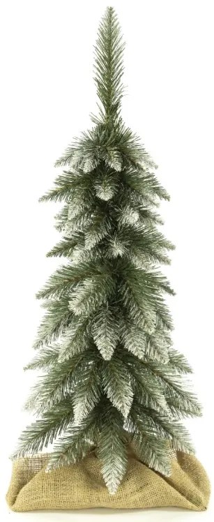 Vianočný stromček Smrek tatranský so zasneženými končekmi "SLIM" 160 cm