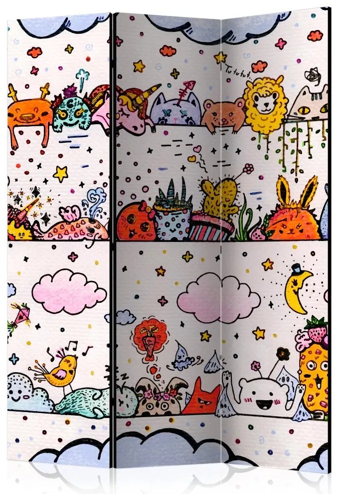Artgeist Paraván - Funny Animals [Room Dividers]