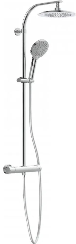 Schütte 60046 - Sprchový set s termostatickou batériou MADURA FRESH, lesklý chróm