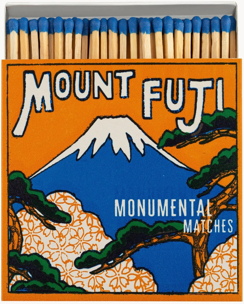 Dizajnová zápalková krabička Mount Fuji