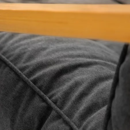 Vankúš na záhradnú stoličku IKAR grafitový