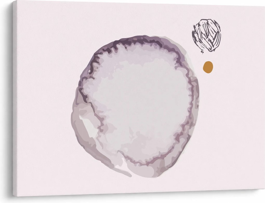 Obraz - Fialový minimalizmus N⁰4 (70x50 cm)