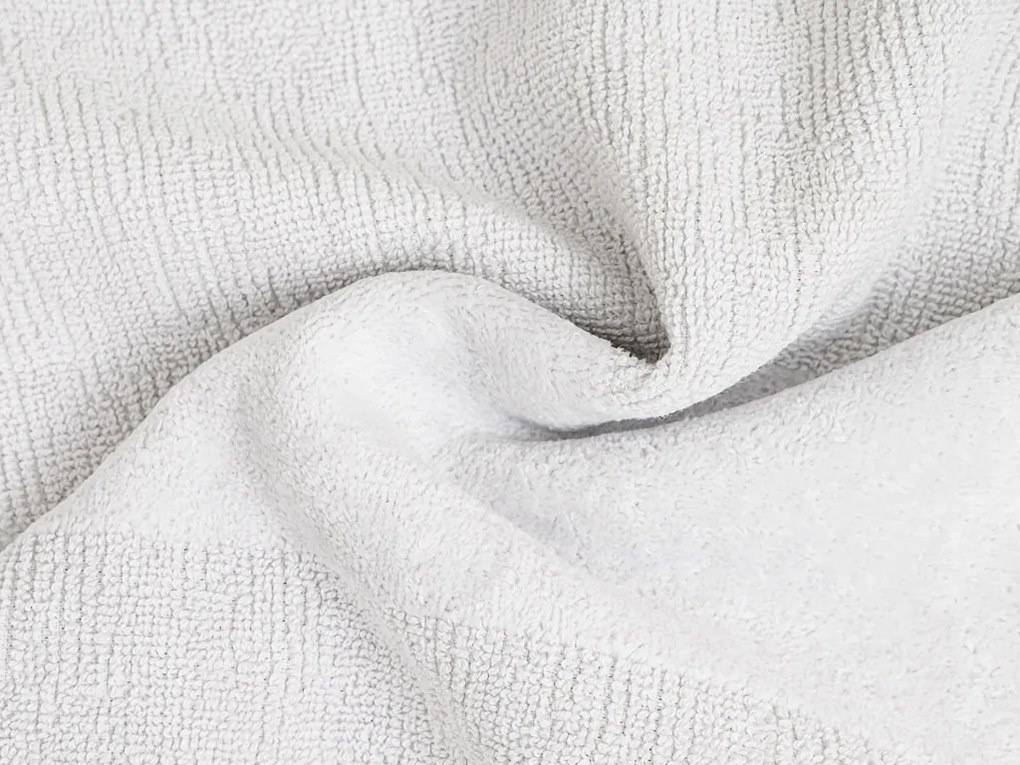 Súprava uterákov CARRARA 1ks 60x100 cm a 1ks 40x55 cm 100% bavlna, biela