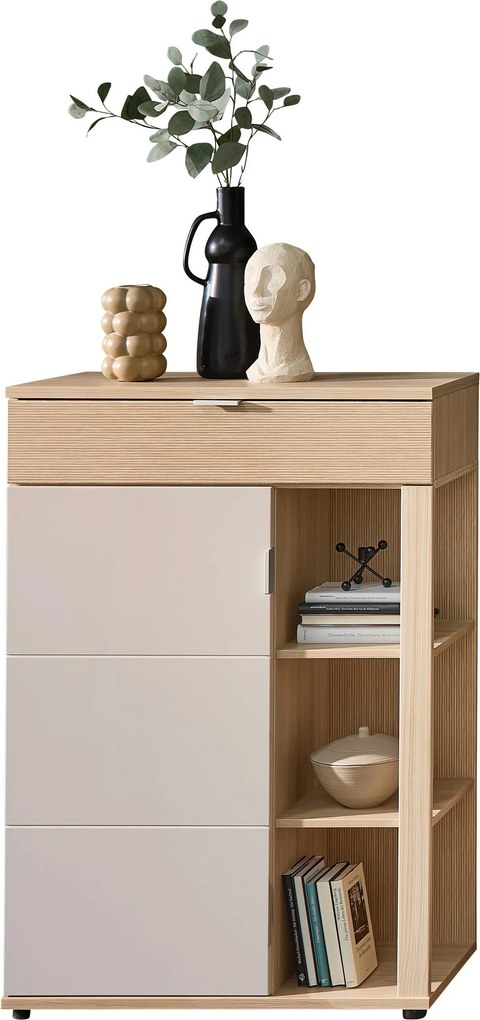 XXXLutz KOMODA, farba duba, kašmírová, 80/119/38 cm Stylife - Komody - 002737047208