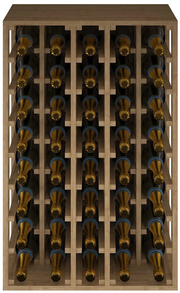 Expovinalia Regál na šampaňské CANEDO CHAMPAGNE Materiál a odstín: Borovice s černým nátěrem