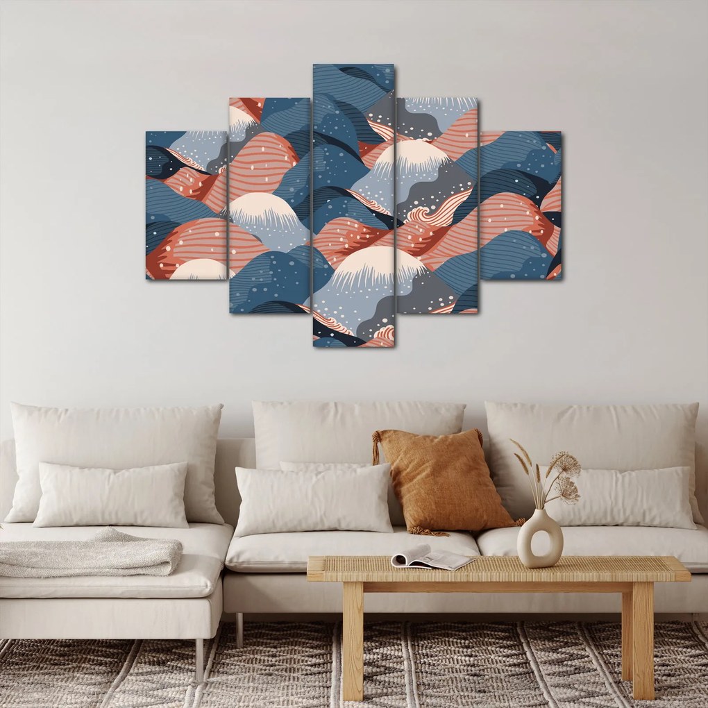 Obraz - Japonské vlny (150x105 cm)