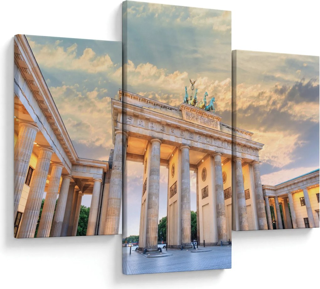 Obraz - Brandenburská brána, Berlín, Nemecko (90x60 cm)