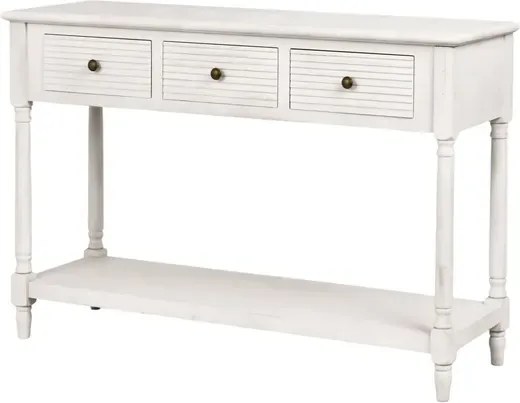 Konzolový stolík Livorno 120 cm biely