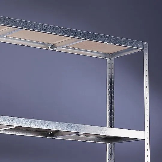 META Policový regál, nosnosť 500 kg, 1970 x 2000 x 800 mm