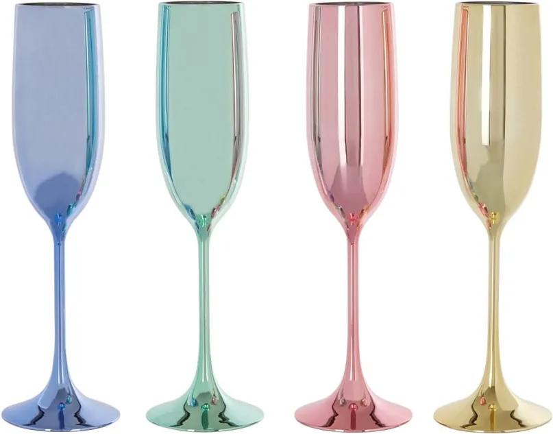 Sada 4 pohárov na šampanské Premier Housewares Mimo, 180 ml