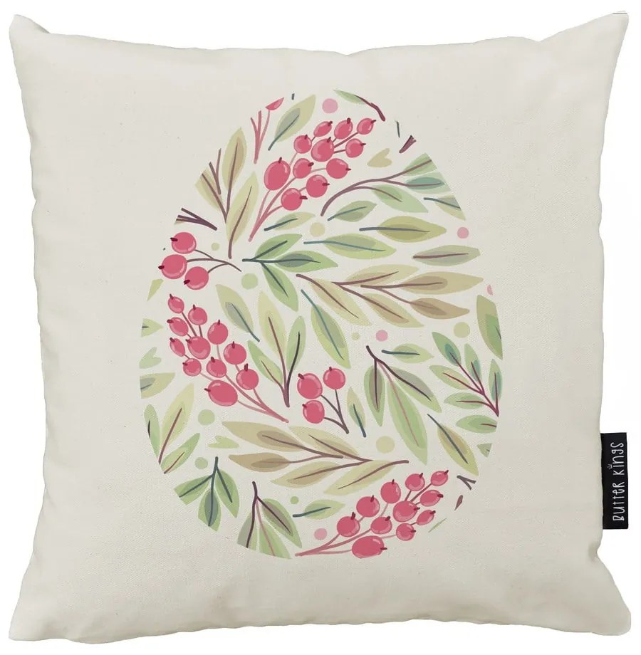 Vankúš Butter Kings z bavlny Spring Eggs II., 45 x 45 cm