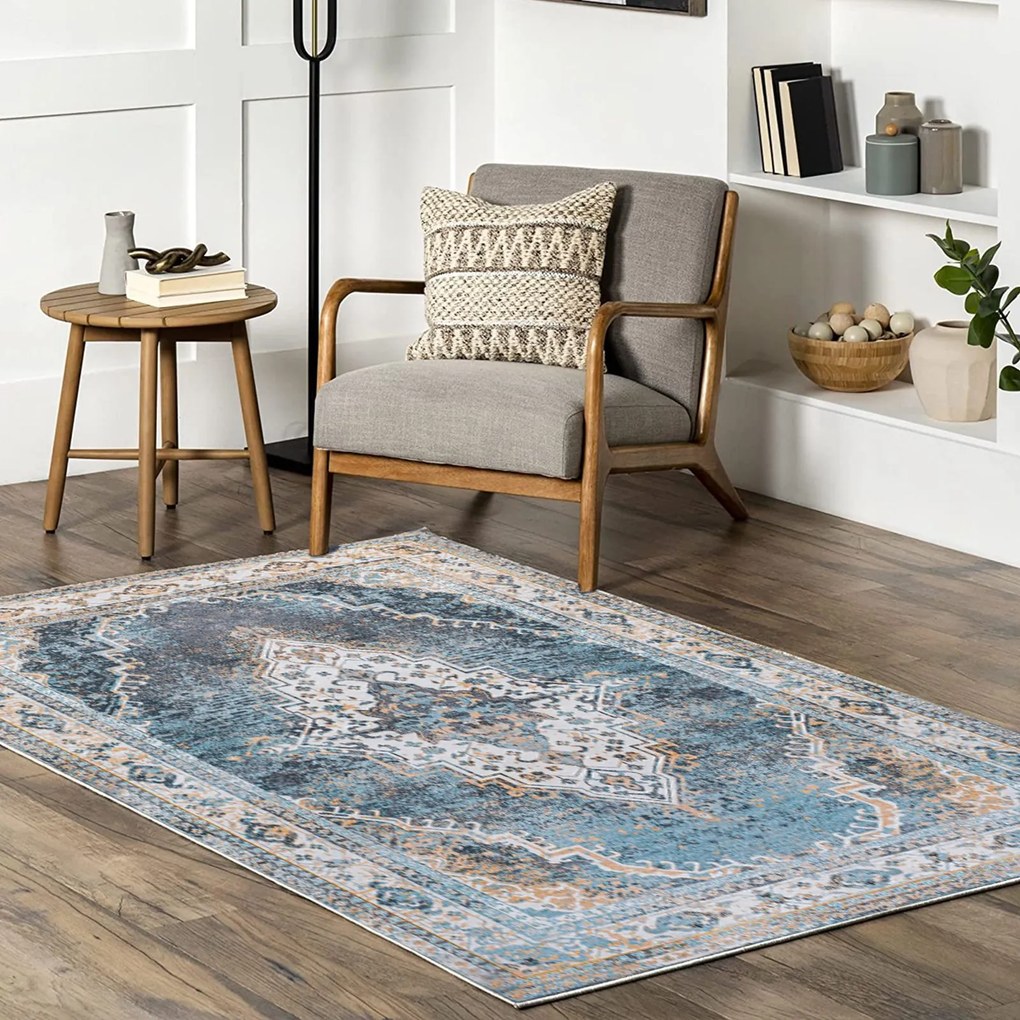 Tutumi Tutumi, Design 2 koberec 180x260 cm, modrá, DYW-05013