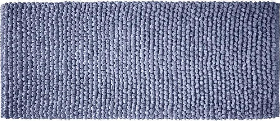 Modrá kúpeľňová predložka 50x120 cm Aspen Bobble – Bianca