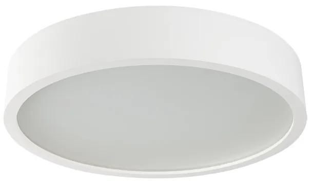 KANLUX Drevené stropné osvetlenie LEVILA, 3xE27, 40W, 48cm, okrúhle, biele