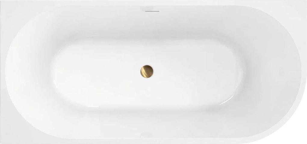 Rea SYDNEY BELLANTO, voľne stojaca rohová vaňa 150x75 cm, ľavá, biela lesklá, REA-W0250